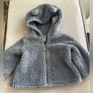 Carter's Soft Blue Sherpa Jacket